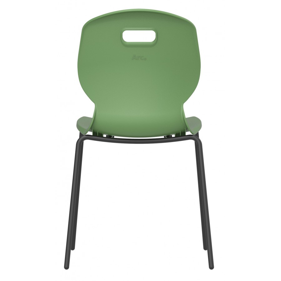 Arc Four Leg Classroom / Visitor Chair With Brace